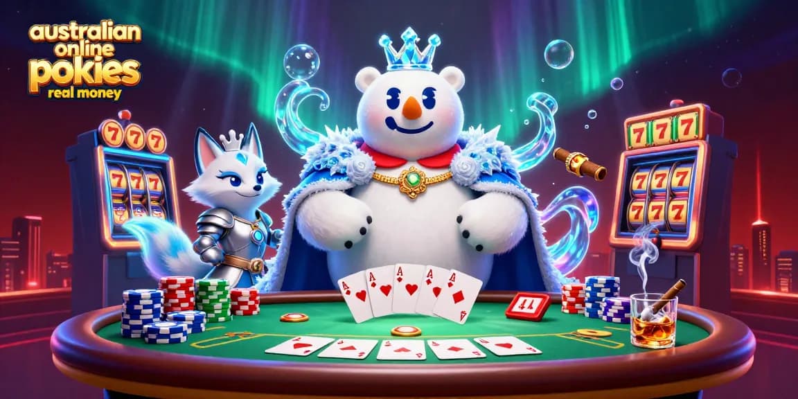Experience thrilling gameplay with australian online pokies real money featuring vibrant casino elements.