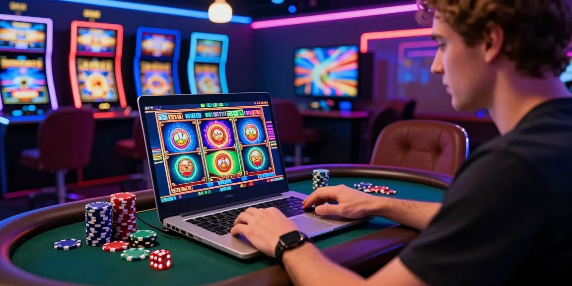 Esperienza di gioco nei migliori casinò non AAMS con vivaci slot machine virtuali e un'atmosfera coinvolgente.