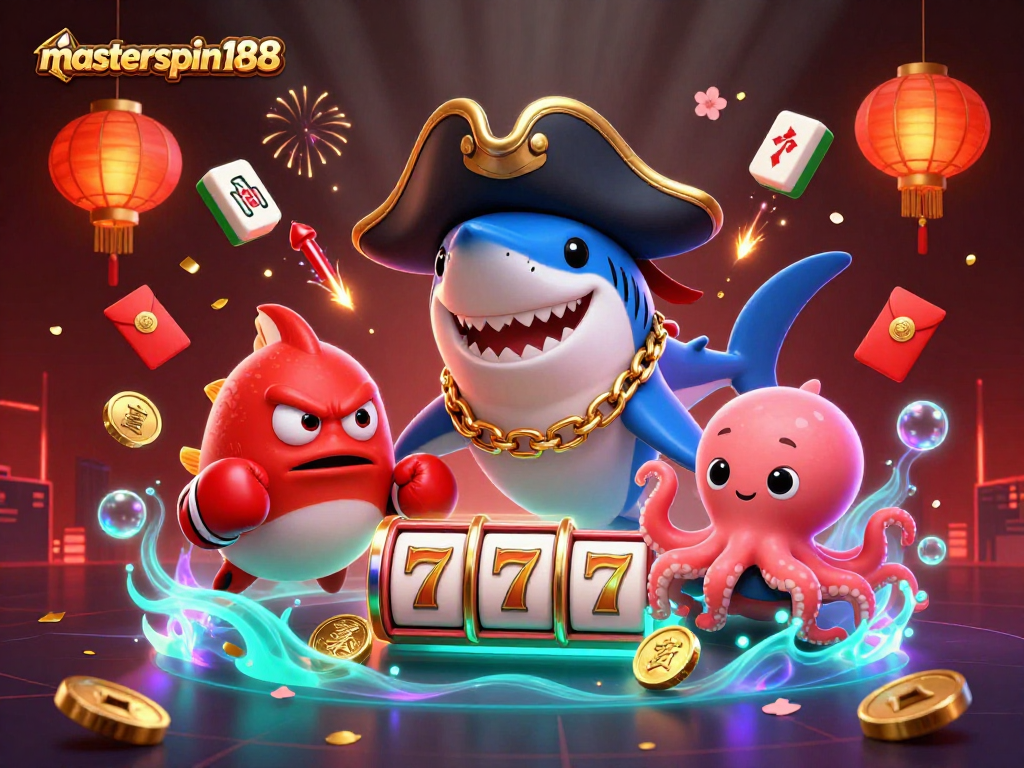 masterspin188 offers vibrant casino adventures with animated characters and exciting slots elements