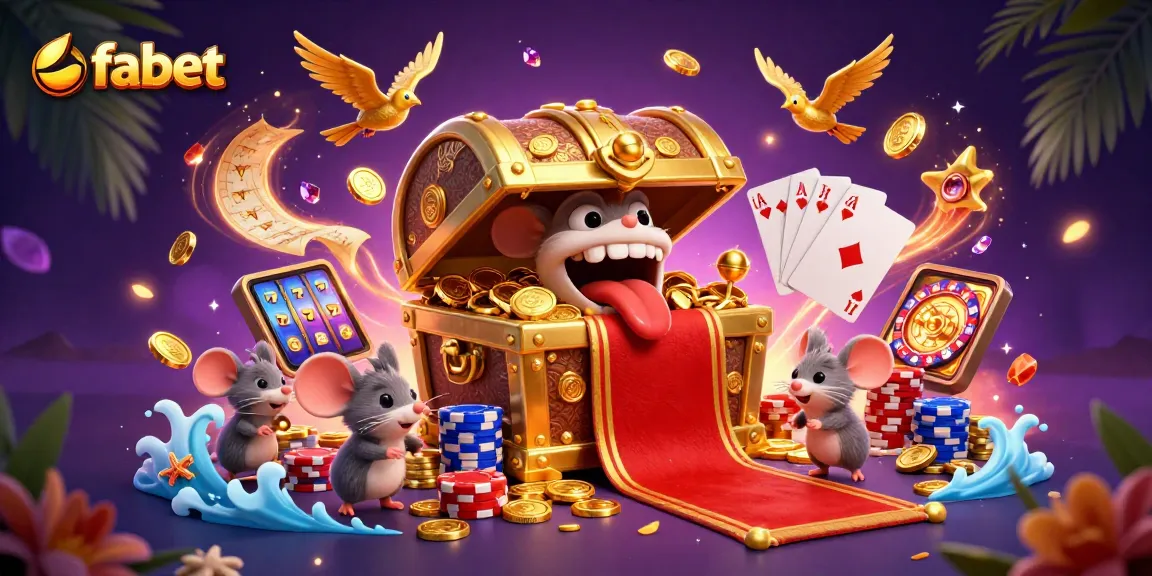 Experience fabet's vibrant casino adventure with captivating characters and dazzling game elements.