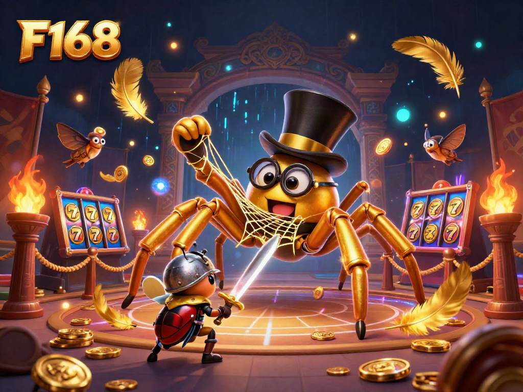 Engage in thrilling gameplay at F168 with vivid casino elements and a magical 3D world.
