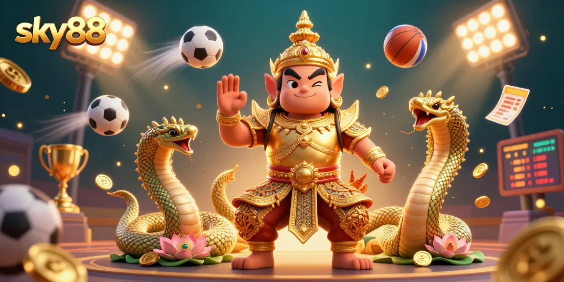 Engage with thrilling sports betting action at sky88 while enjoying dynamic celebration of casino gaming.