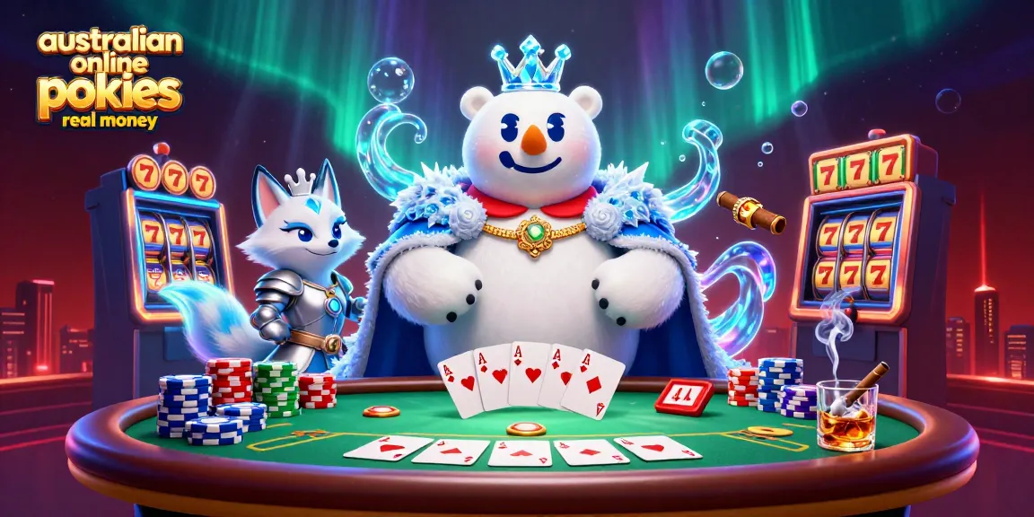 Experience thrilling gameplay with australian online pokies real money featuring vibrant casino elements.